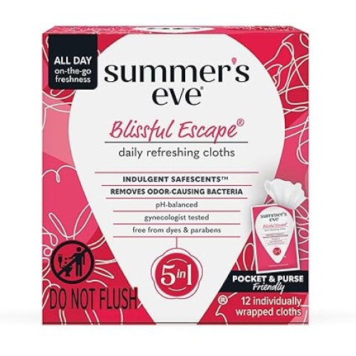 Summer's Eve Blissful Escape Daily Refreshing Feminine Wipes